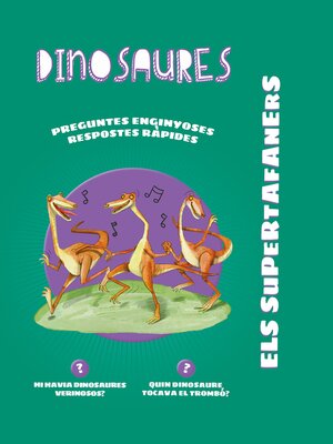 cover image of Els supertafaners. Dinosaures